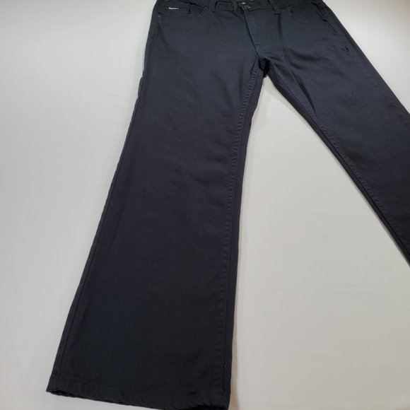 Enyce Jeans Mens 36x33 Black Denim Baggy Straight Leg Hip Hop Vintage Streetwear - Picture 3 of 15